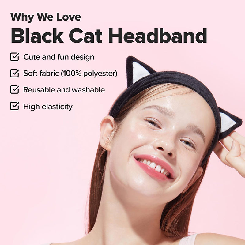Black Cat Headband