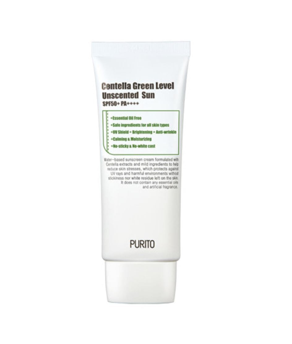 PURITO Centella Green Level Unscented Sun SPF20~30 - Korean-Skincare