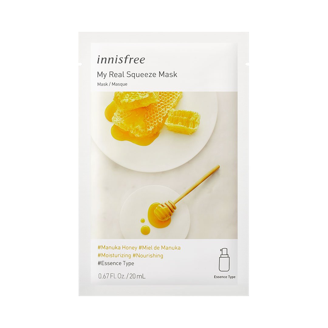 Innisfree My Real Squeeze Mask - Korean-Skincare
