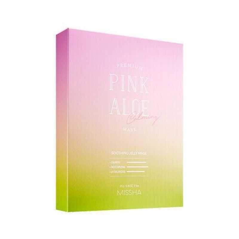 Missha Premium Pink Aloe Soothing Jelly Mask - Korean-Skincare