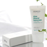 Aromatica Soothing Aloe Mineral Sunscreen SPF50+/PA++++ - Korean-Skincare