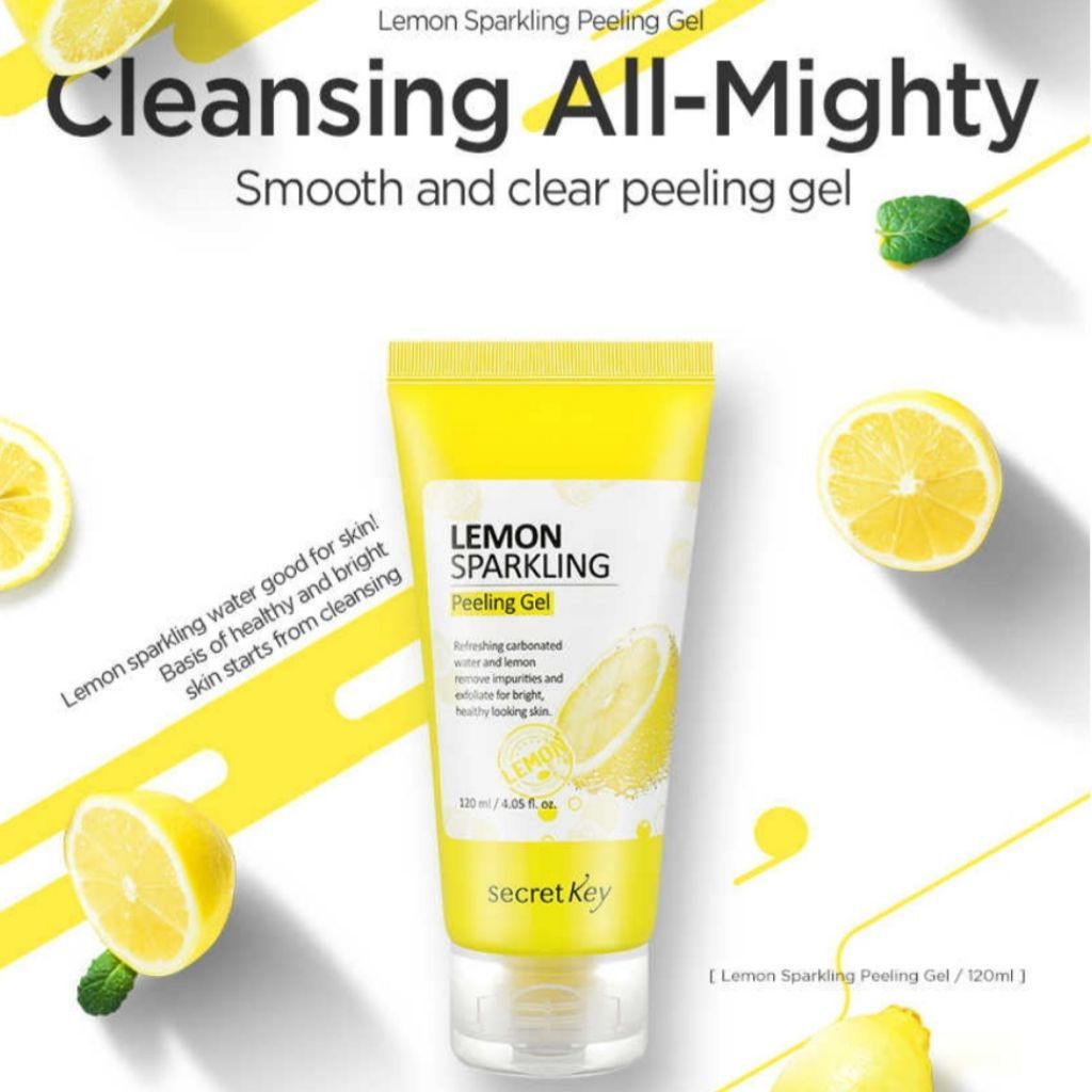 Secret Key Lemon Sparkling Peeling Gel - Korean-Skincare